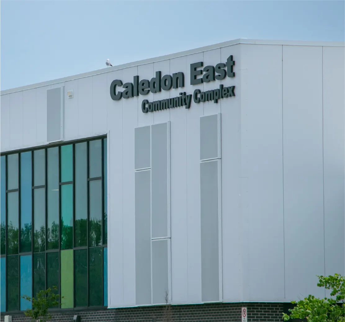 Recreation and wellness setting in the Bolton, Caledon area near Bolton Place townhomes.
